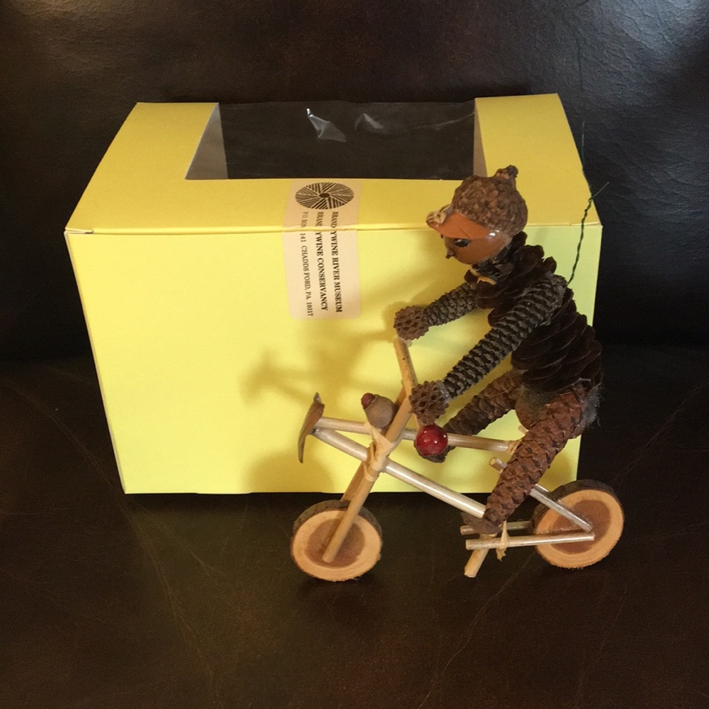 Brandywine River Museum Cyclist Ornament